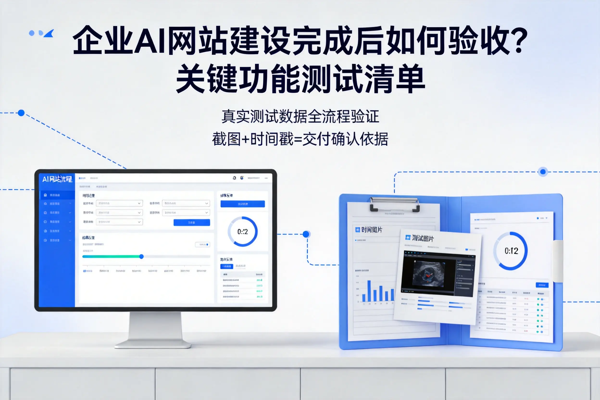 衢州企业AI网站建设完成后如何验收？关键功能测试清单