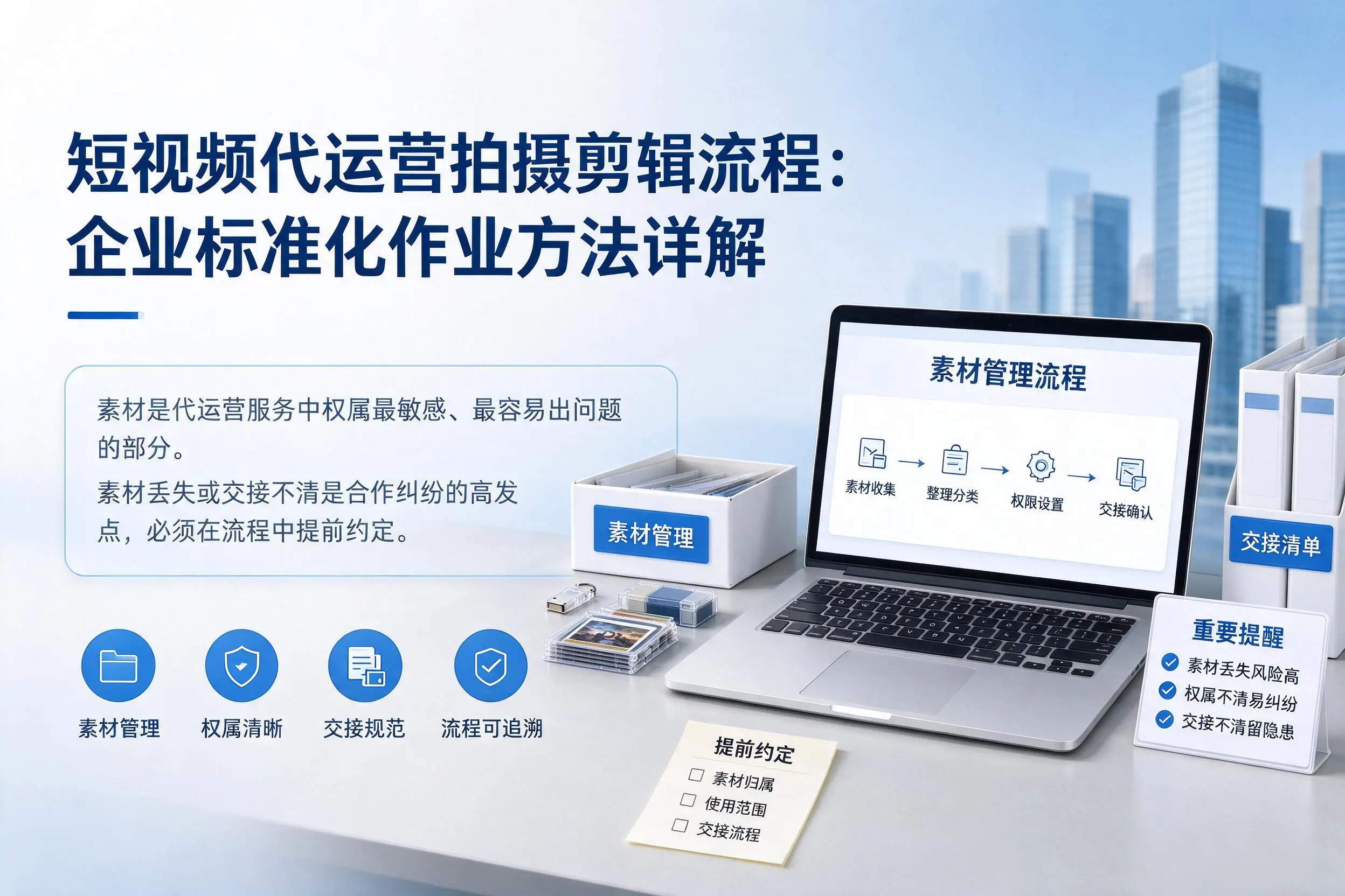短视频代运营拍摄剪辑流程：衢州企业标准化作业方法详解
