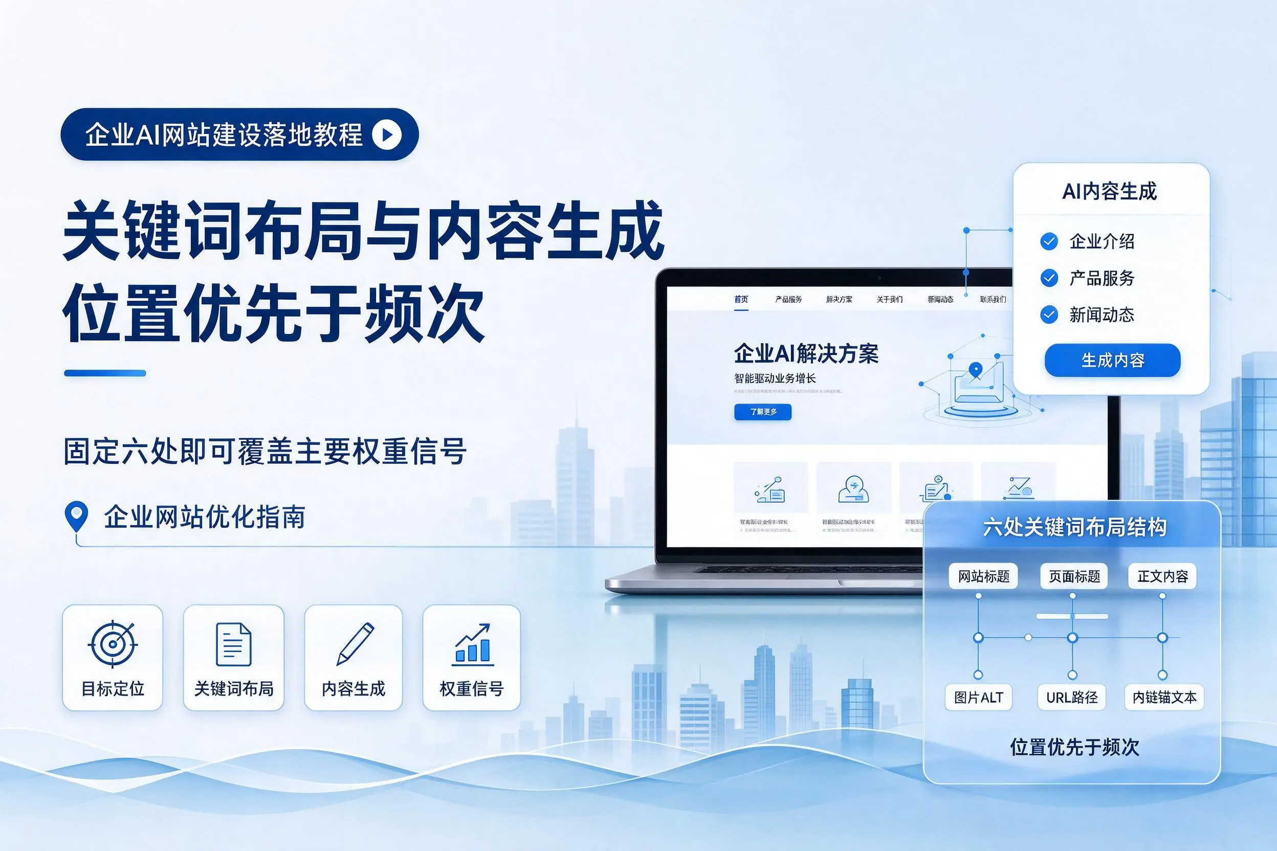 衢州企业AI网站建设落地教程：关键词布局与内容生成