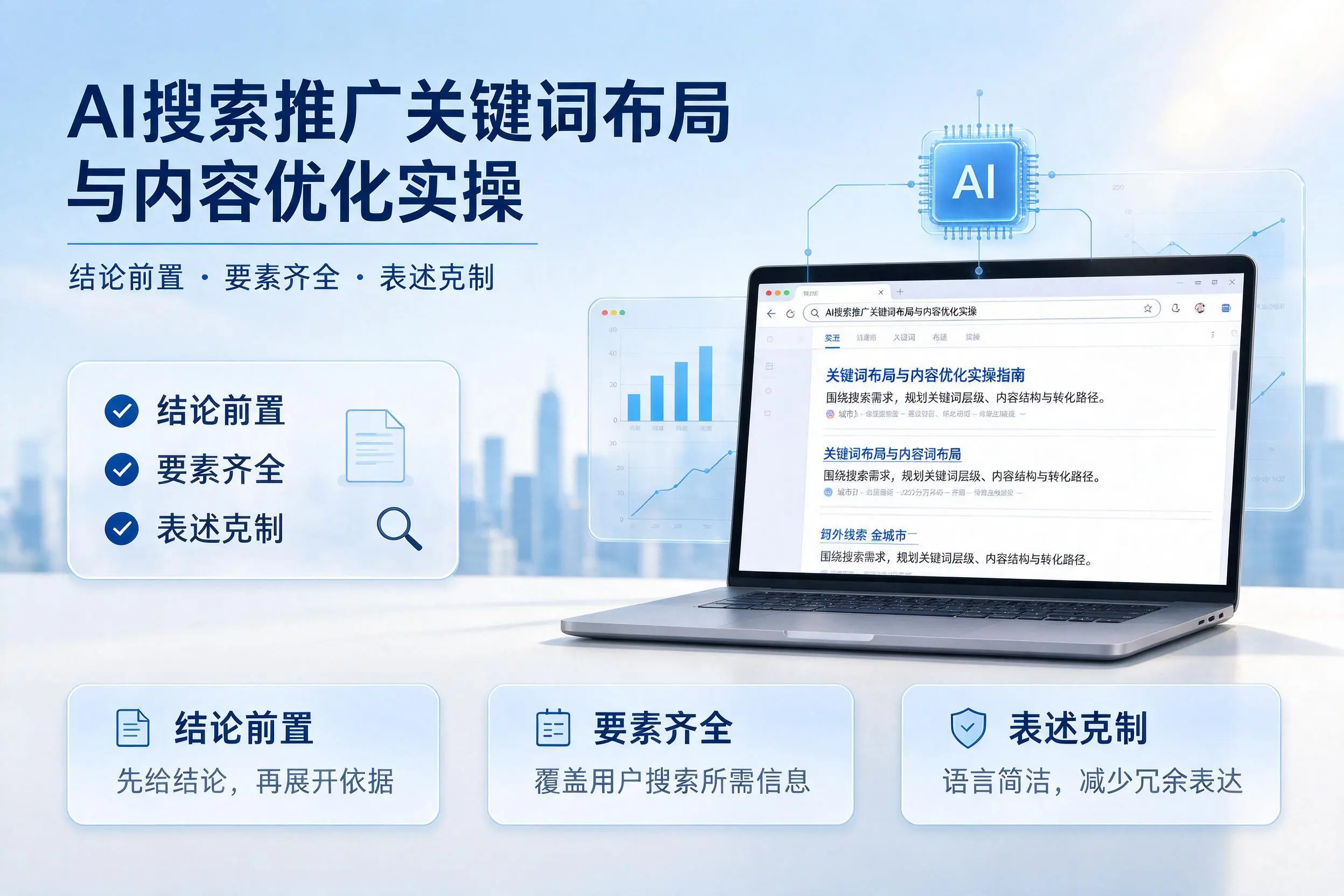 衢州AI搜索推广关键词布局与内容优化实操
