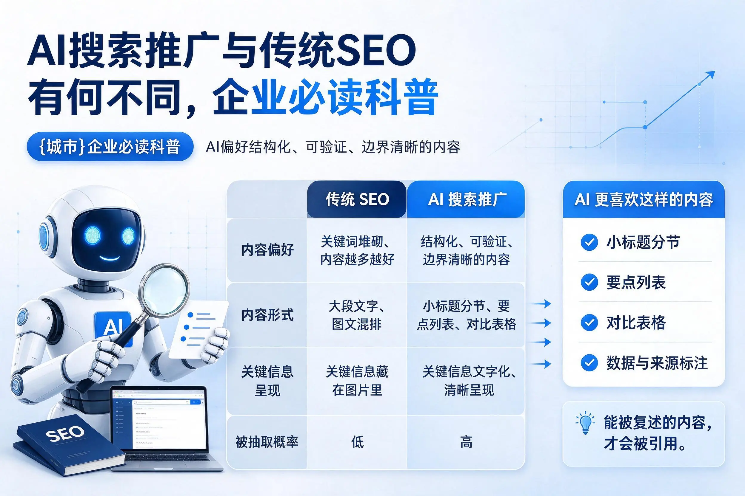 AI搜索推广与传统SEO有何不同，衢州企业必读科普